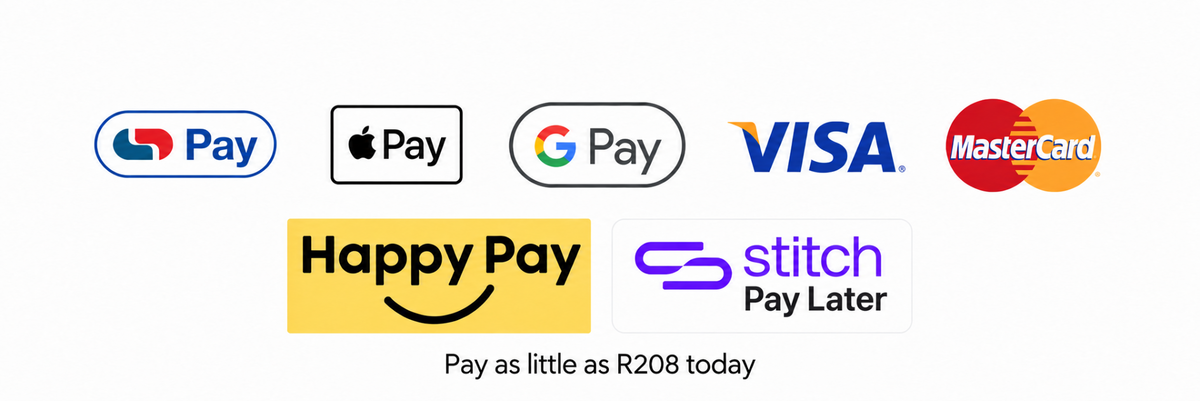 Kingsman payment options: Happy Pay and Stitch Pay Later